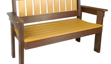 4' English Garden Bench