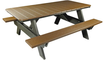 Rectangle Picnic Table
